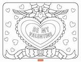 Coloring Valentine Pages Valentines Kids Shutterfly Pdf Adults Printable Boys Drawing Cute Hearts Colouring Getcolorings Getdrawings Service Number Community Clipart sketch template