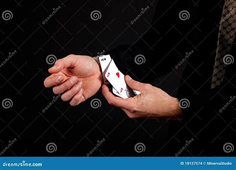 Ace Up The Sleeve Stock Images Image 18127574