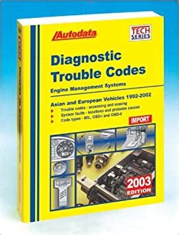 import diagnostic trouble code manual   autodata import