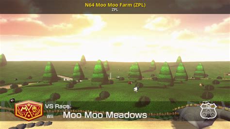 N64 Moo Moo Farm Zpl [mario Kart 8 Deluxe] [mods]