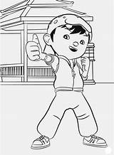 Boboiboy Coloring Pages Colouring Printable Book Thumb Kids Drawing Books Color Draw Coloringfolder sketch template
