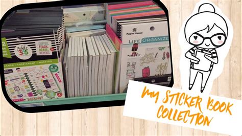 sticker book collection youtube