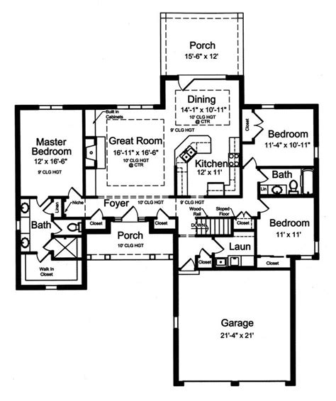 ranch house open floor plans open ranch style floor plans ranch house plan  floor