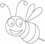 Preschoolcrafts Bee Coloring sketch template