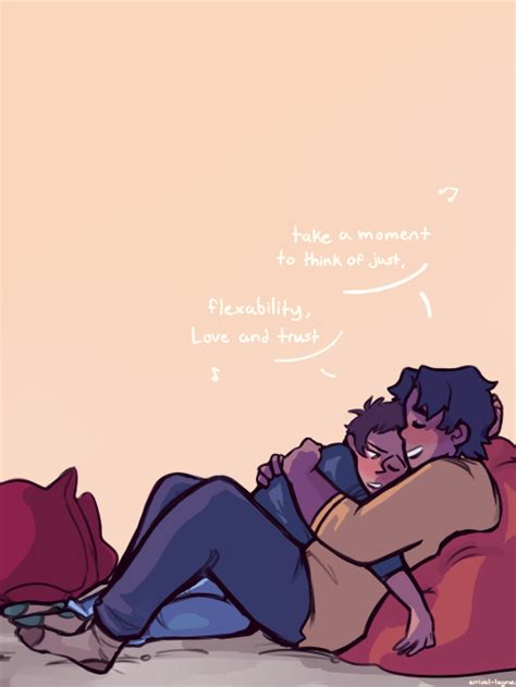 i really loved the new su song okay and just imagine hunk singing to lance to try and ease the