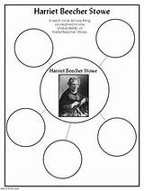 Harriet Beecher Stowe Differentiated sketch template
