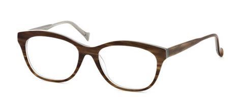 sandy 3655 horn blue luxury eyewear cat eye glass eyewear