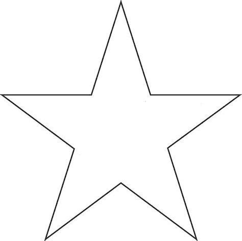 kerstster simpele tekening hobbyblogonl star template printable star template christmas star