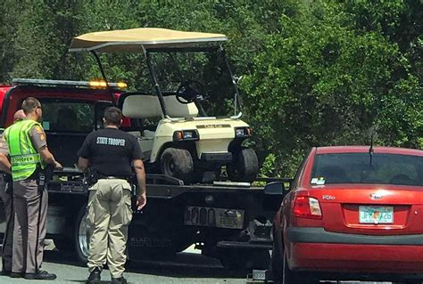 Golf Cart Passenger Critically Injured In Crash In Osceola