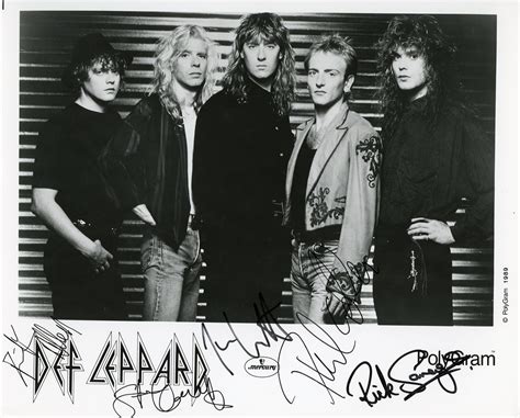 access def leppard hysteria collectibles auction lets rock
