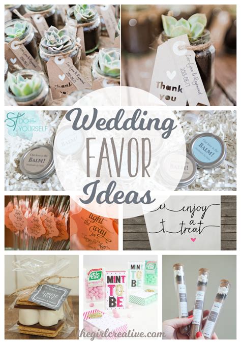 wedding favor ideas  girl creative