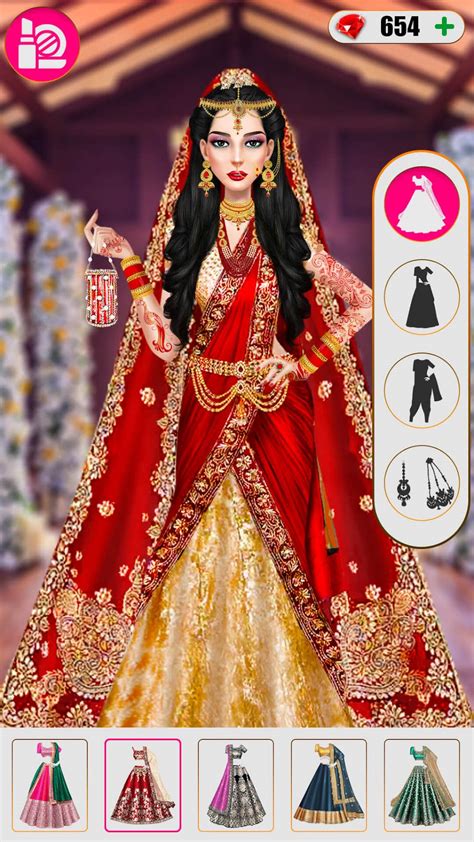 indian wedding dress  games  android