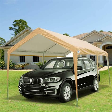 car canopy cover carport portable garage canopy carports shed costco storage shelter  delta