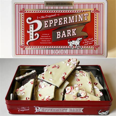 williams sonoma peppermint bark 60 peppermint flavored products