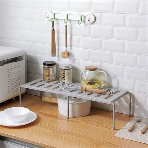 expandable  sink rack kitchen cabinet rack organizer counter rack cupboard