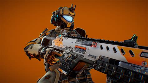 Pulse Blade Pilot Titanfall 2 Fanart Download Free 3d Model By Ax