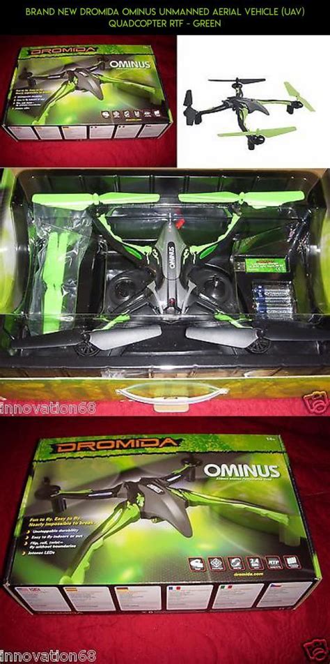 brand  dromida ominus unmanned aerial vehicle uav quadcopter rtf green dromida ominus
