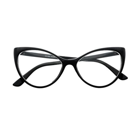 clear lens large womens retro cat eye glasses frames c76 freyrs