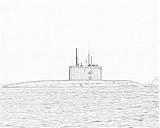Coloring Submarine Pages Filminspector sketch template