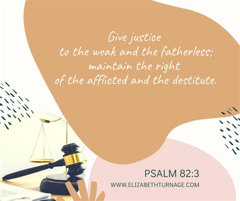 Psalm 82 3 Elizabeth Turnage