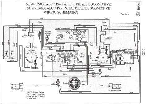 wiring diagram  lionel   pictures added  gauge railroading   forum