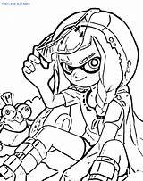 Splatoon Coloriages sketch template