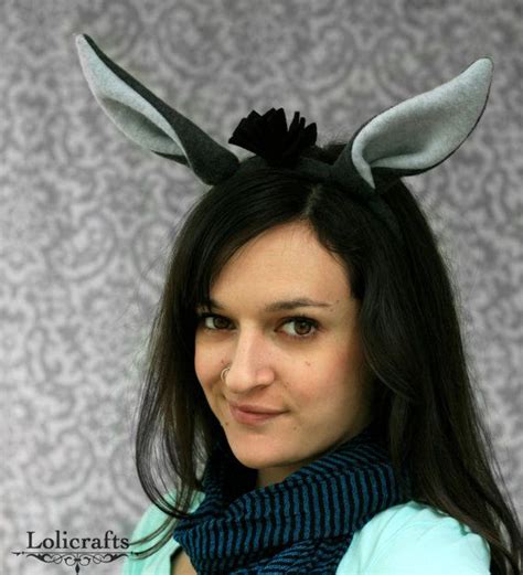 donkey ears headband ear headbands trending outfits etsy