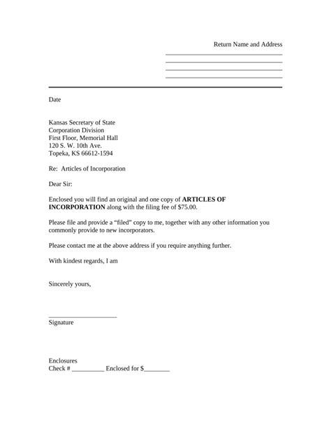 sample letter  enclosed documents sample signnow