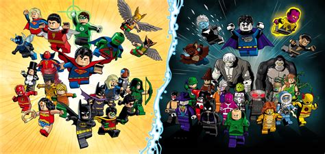 brickfinder rumours lego dc comics collectible minifigures series  character lineup