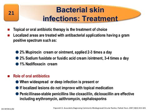 superficial bacterial infection