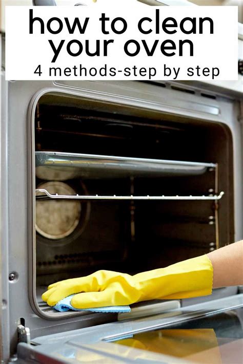 clean  oven  happier homemaker
