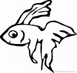 Ausmalbilder Fische Fisch sketch template