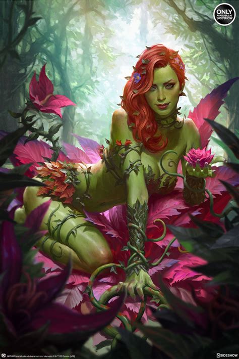 Grow Your Dc Collection With The Poison Ivy Premium Art