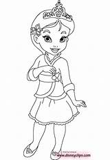 Coloring Princess Pages Little Baby Print Printable Color Children Coloringtop Colo Getcolorings Source sketch template