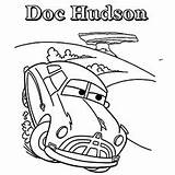 Coloring Pages Cars Disney Hudson Doc Printable Car Online Movie Momjunction Colouring Sheets Kids Race Toy Story Printables Ones Funny sketch template