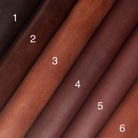 italian brown color leather sheets leather skivers hides