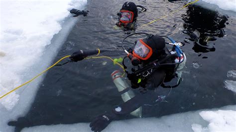 video ice diving  oregon field guide  opb video