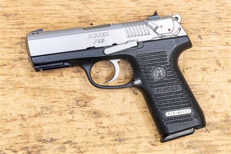 ruger p mm    trade  pistol  stainless  sportsmans outdoor superstore