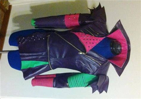 Hand Made Disney Descendants Mal Jacket All Leather By