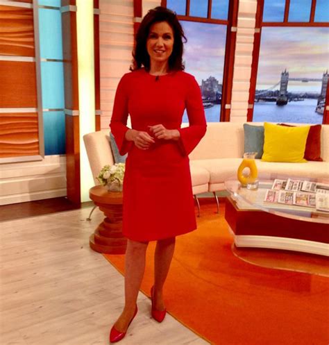 Susanna Reid S Ageless Sex Appeal In Red Dress On Good