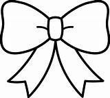 Bow Outline Hair Clip Clipart Bowtie Use sketch template