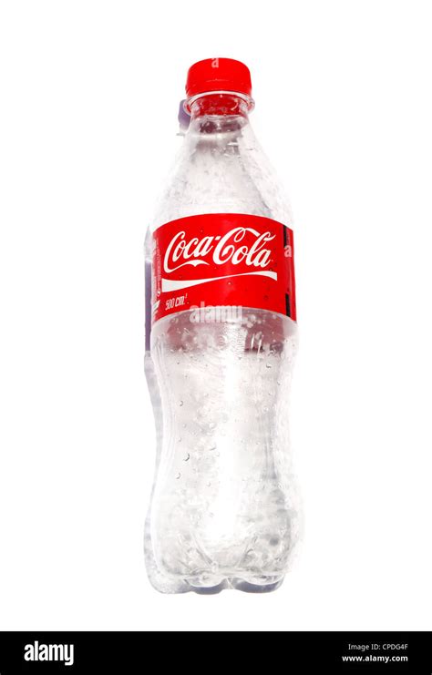 leere kunststoff cola flasche stockfotografie alamy