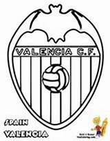 Pintar Valencia Madrid Uefa Sobres Páginas sketch template