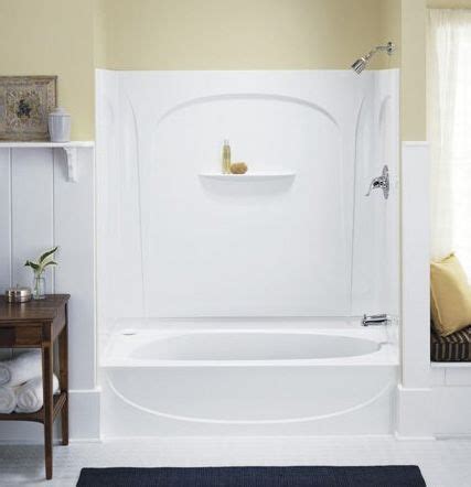 sterling kohler   white series  acclaim tub shower