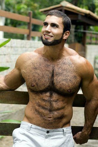 pin em hairy chest