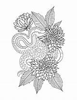 Serpent Artherapie Cliquez Gratuitement Imprimez sketch template