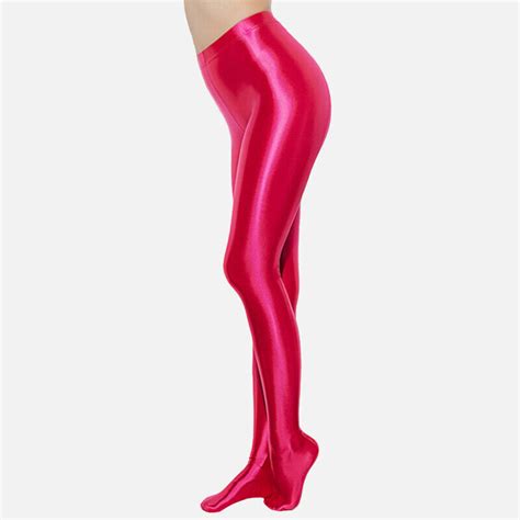 2020 leohex sexy pantyhose stockings satin glossy opaque shiny tights