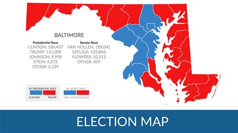maryland counties vote    presidential election