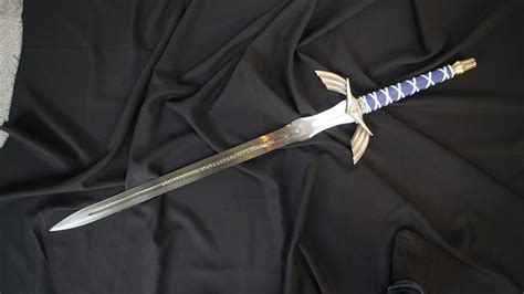buy zelda master sword replica metal  leather