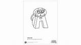 Factory Letter Coloring Pages Leapfrog sketch template
